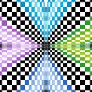 6257 Optical Geometric Needlepoint Canvas