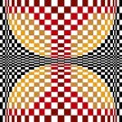 6258 Optical Geometric Needlepoint Canvas