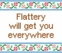 6118 Sayings Needlepoint Canvas