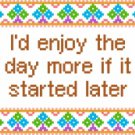 6119 Sayings Needlepoint Canvas