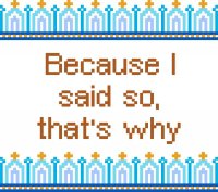 6120 Sayings Needlepoint Canvas