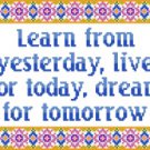 6161 Sayings Needlepoint Canvas