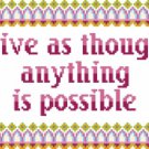 6163 Sayings Needlepoint Canvas