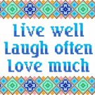 6164 Sayings Needlepoint Canvas