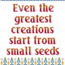 6166 Sayings Needlepoint Canvas