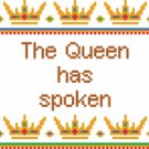 6143 Queen Needlepoint Canvas