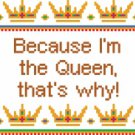 6147 Queen Needlepoint Canvas