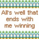 6196 Sayings Needlepoint Canvas