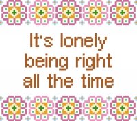 6198 Sayings Needlepoint Canvas