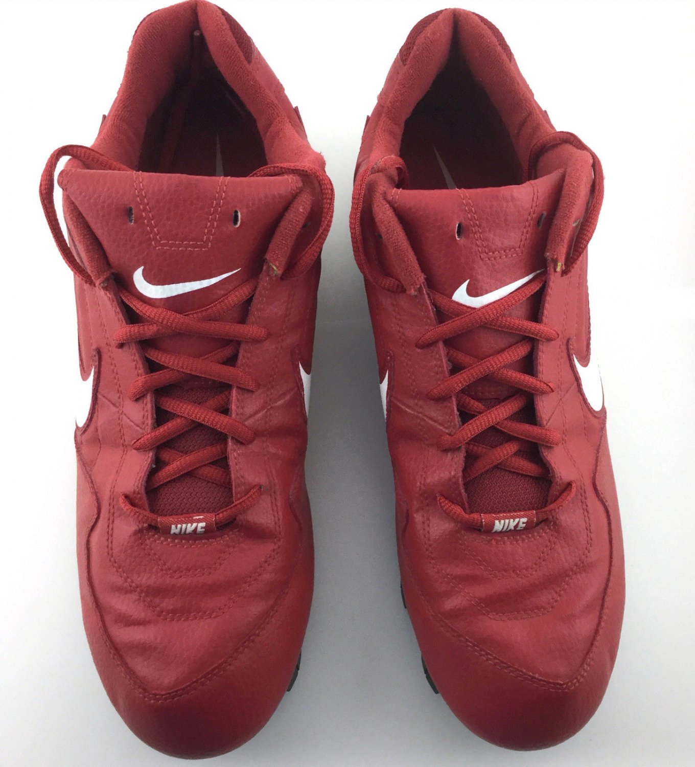 red nike football cleats