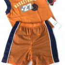 Baby Boy 2 Piece Basketball Outfit Set Size 18 Months Tank and Shorts By Baby Q Baby Boy 2 Piece Basketball Outfit Set Size 18 Months Tank and Shorts By Baby Q