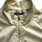 Men's Golf Jacket Size XL Light Weight Tan Windbreaker By Golf America