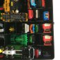 Hot Wheels Portable Case With 46 Miscellaneous Diecast Cars - Holds 48 Cars