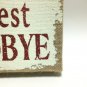 Romantic Print Wall Hanging Burlap Farmhouse Decor Picture - Ready to Hang
