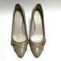 Cole Haan Tan Beige Leather Pumps Heels Size 6.5 Career Professional Work EUC