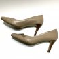 Cole Haan Tan Beige Leather Pumps Heels Size 6.5 Career Professional Work EUC