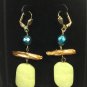 Dangle Jade Earrings Jewelry By Friends Sitcom Designer Debra McGuire