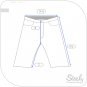 New Bongo Womens Shorts Size 5 Juniors Blue Print