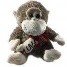 Plush Monkey 12 Inches Tall Brown Stuffed Animal Lovey by Dan Dee Plush Monkey 12 Inches Tall Brown Stuffed Animal Lovey by Dan Dee