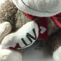 Plush Monkey 12 Inches Tall Brown Stuffed Animal Lovey by Dan Dee