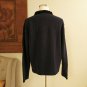 ORVIS Mens Pullover Sweater Size L Navy Blue 1/4 Zip Front