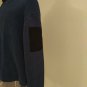 ORVIS Mens Pullover Sweater Size L Navy Blue 1/4 Zip Front