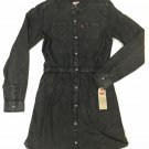 Levis Girls Dress Long Sleeve Shirt Dress Size L 12 13 Black Levis Girls Dress Long Sleeve Shirt Dress Size L 12 13 Black