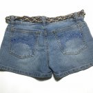 GLO Women's Juniors Embellished Jeans Shorts Size 3 Hot Pants GLO Women's Juniors Embellished Jeans Shorts Size 3 Hot Pants