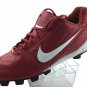 Nike Mens Red Soccer Cleats Size 13 Football Athletic Leather Shoes
