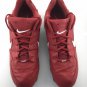 Nike Mens Red Soccer Cleats Size 13 Football Athletic Leather Shoes