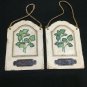 Herbal Hanging Plaques 3D Wall Art Parsley 2 Farmhouse Country Home Decor