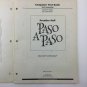 Paso A Paso Student Edition Second Edition Level 1 and CD Teacher Test Generator