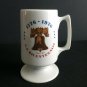 Vintage GE General Electric Pinellas Plant Pedestal Mug Stein 20th Ann 5.5" Tall