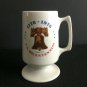 Vintage GE General Electric Pinellas Plant Pedestal Mug Stein 20th Ann 5.5" Tall
