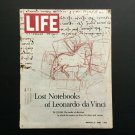 Vintage Life Magazine Lost Books of Leonardo Da Vinci March 3 1967 Vintage Life Magazine Lost Books of Leonardo Da Vinci March 3 1967
