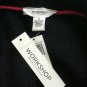 Workshop Soft Warm Jacket Women's Size M Navy Blue 1/4 Zip Front NWT