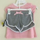 Diesel Girls Pink & Gray 2 Piece Sleepwear Pajama Short Set Size 4 - NEW Diesel Girls Pink & Gray 2 Piece Sleepwear Pajama Short Set Size 4 - NEW
