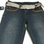 One Tuff Babe Women's Jeans Size 5 / 6 Dark Wash Embellished Pockets, NWT