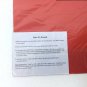 Floral Stencil Size 10x7 Inches Decorative Motif 882662 New Sealed