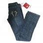 Seven7 Women's Studded Boot Cut Jeans Size 24, Embellished Pockets NWT