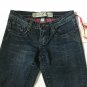 Seven7 Women's Studded Boot Cut Jeans Size 24, Embellished Pockets NWT