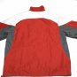 Tampa Bay Buccanners Men's Windbreaker Size L Light Jacket Zip Up Front Red Gray