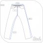 Deep 6 Women's Jeans Size 4 Regular Premium Cotton Denim Dark Wash