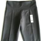Vivi Diva Womens Legging Pants Sz S Tummy Control Pull On High Waist Gray Slacks