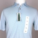 Cuvavera Men's Polo Shirt Size S Short Sleeve Casual Shirt Blue Striped Cuvavera Men's Polo Shirt Size S Short Sleeve Casual Shirt Blue Striped