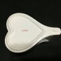 Avon Valentines Heart Shaped Ceramic Coffee Mug Red Romantic Tea Cup White