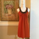 IZ Byer Tank Fancy Dress Size XS - Beaded Neckline - NEW IZ Byer Tank Fancy Dress Size XS - Beaded Neckline - NEW
