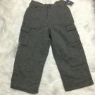 OshKosh Baby Boy's Lined Gray Cargo Pants, 24 Months, Cotton - NEW - $30 OshKosh Baby Boy's Lined Gray Cargo Pants, 24 Months, Cotton - NEW - $30