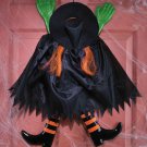 Wrong Way Witch Halloween Door Hanging Decoration, Orange - USA Seller Wrong Way Witch Halloween Door Hanging Decoration, Orange - USA Seller