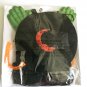 Wrong Way Witch Halloween Door Hanging Decoration, Orange - USA Seller